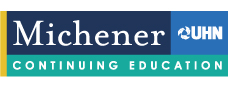 Michener, UHN Continuing Education logo